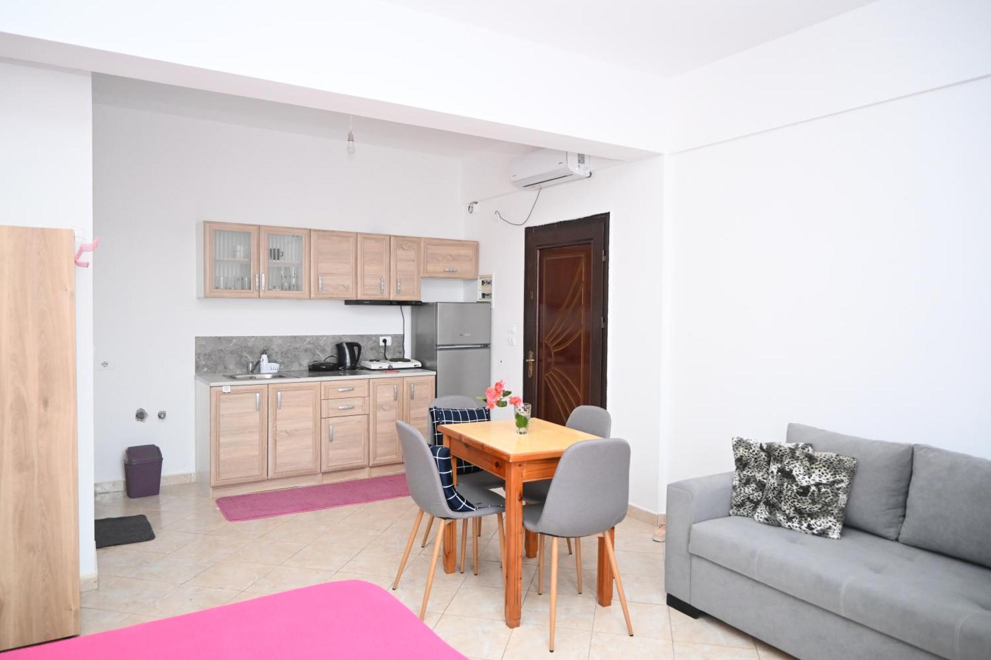 Mimoza Apartments Sarandë Exterior foto